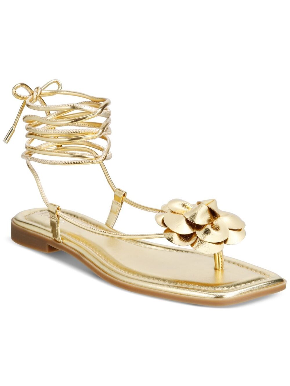 I.n.c. International Concepts Women's Gilma Flower Flat Sandals 9.5M